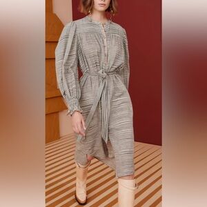 Ulla Johnson dress — worn 3x. Slip included but belt missing. Retails for $500